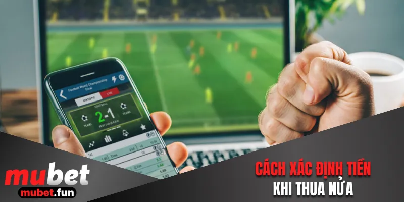 Cách xác định tiền khi thua nửa
